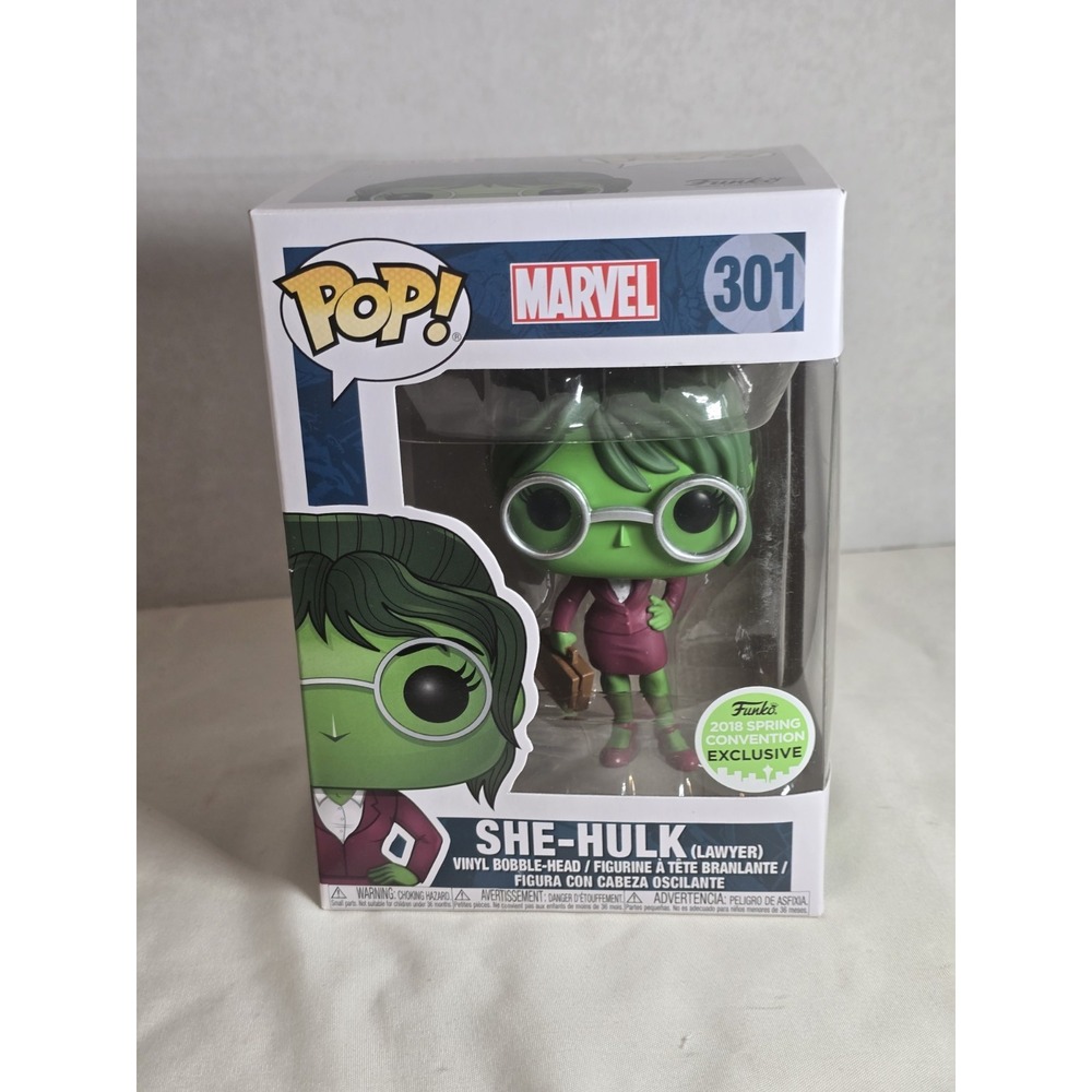 Funko Pop! Vinyl: Marvel - She-Hulk (Lawyer) - Toys R Us Emerald City Comic Con